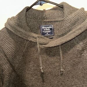 Abercrombie & Fitch Gray Turtleneck Sweater